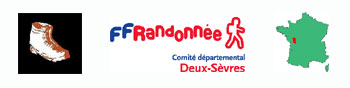 Randonnée pédestre Lien Comité Départemental de Randonnée Pédestre des Deux-Sèvres SFO Société Française d'Orchidophilie de Poitou-Charentes et Vendée.