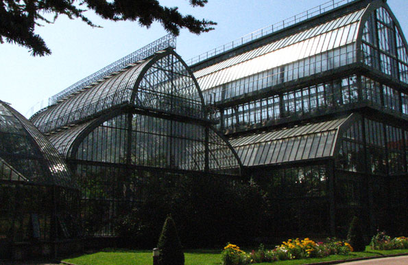 Hors Région Le jardin botanique du Parc de la Tête d'Or à Lyon les grandes serres SFO PCV 