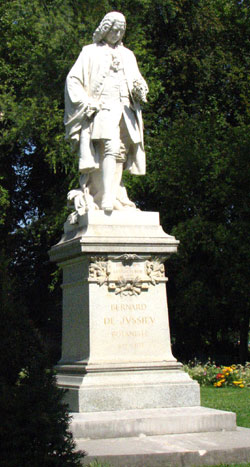 Hors Région Le jardin botanique du Parc de la Tête d'Or à Lyon Statue de Jussieu SFO PCV 