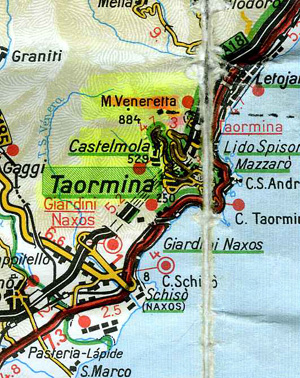 HORS REGION - ITALIE - Les Orchidées de Sicile (2) Carte Taormina SFO PCV