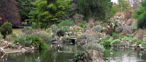 Jardin alpin Le jardin botanique du Parc de la Tête d'Or à Lyon SFO PCV