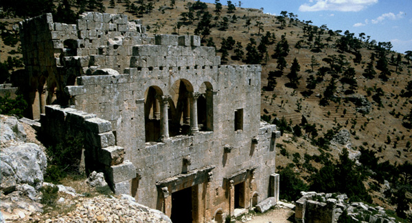 Ruines du monastère grec de Alahan. Photo SFO PCV Bernard Billaud.