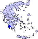 Les Orchidées de Grèce - Le Péloponnèse Carte de Messénie